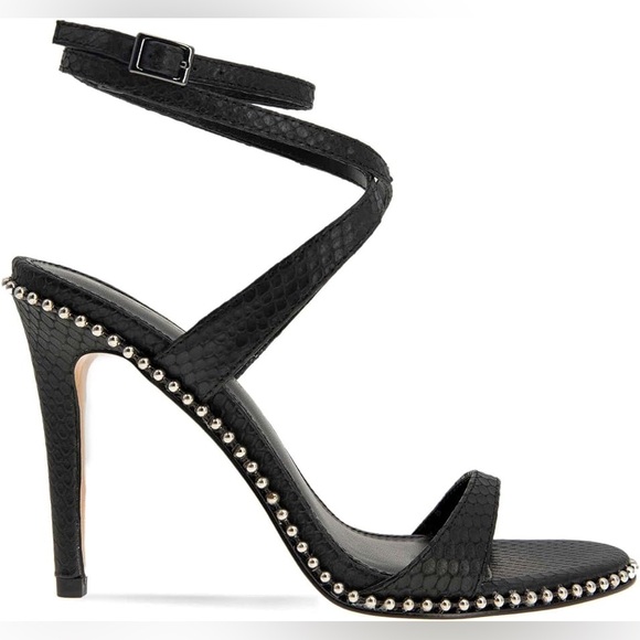 BCBG generation Jilma Studded Ankle Strappy Sandals - Picture 2 of 7